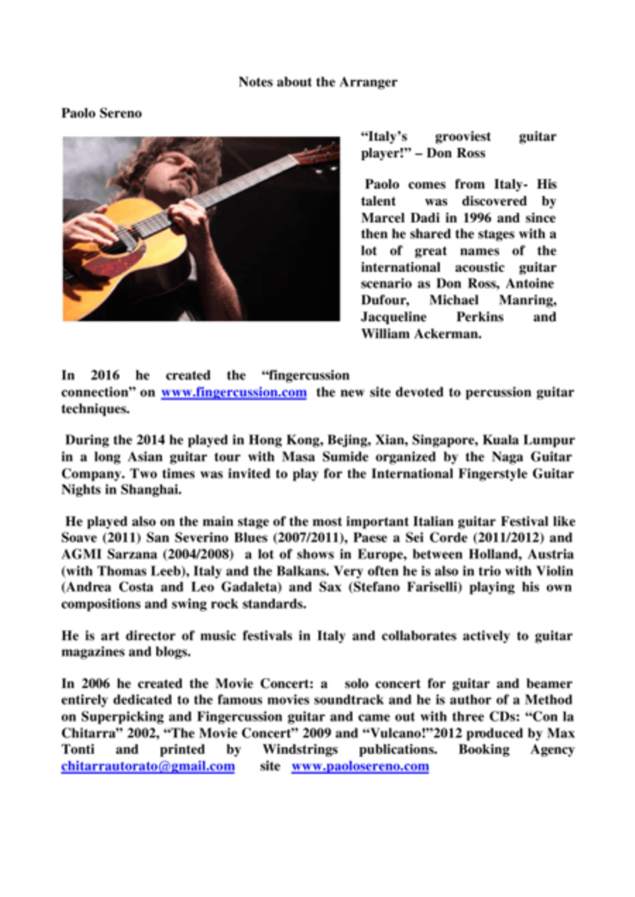 Fragile Acoustic Guitar scores gallery preview page 3