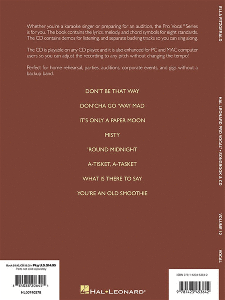 Ella Fitzgerald Voice scores gallery preview page 2