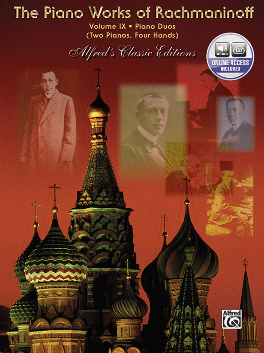 The Piano Works of Rachmaninoff, Volume 9 Small Ensemble scores gallery preview page 1