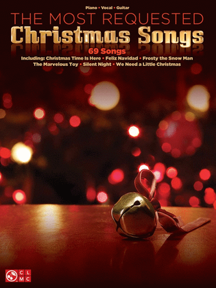 Book cover for Most Requested Christmas Songs (Piano / Vocal / Guitar)