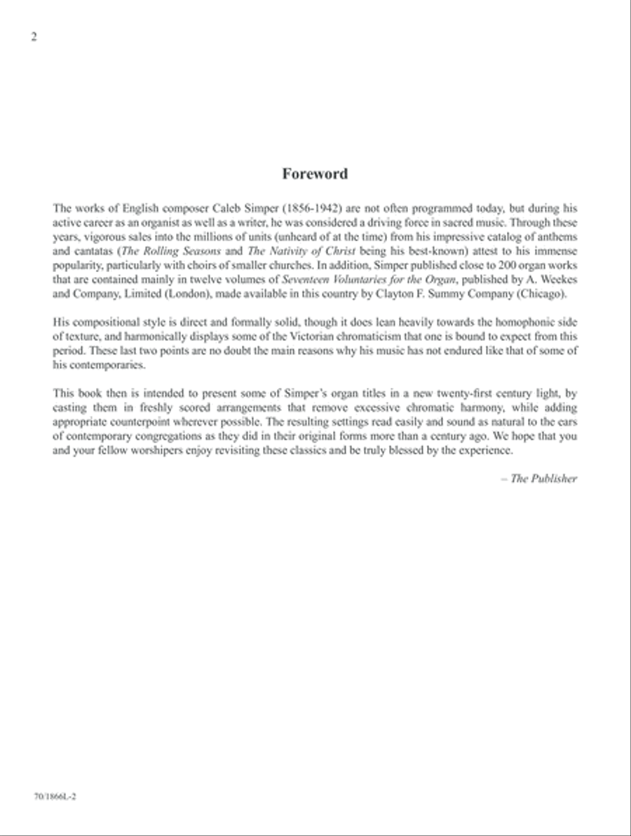 Preludes, Postludes, and Interludes Organ scores gallery preview page 2