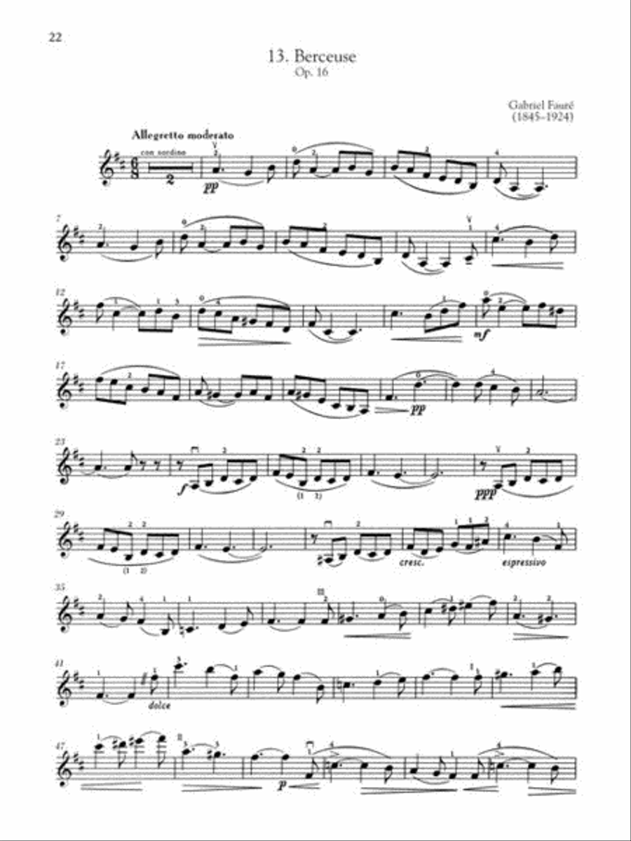 Solos for the Violin Player Violin Solo scores gallery preview page 7