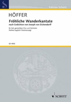 Book cover for Frohliche Wanderkantate