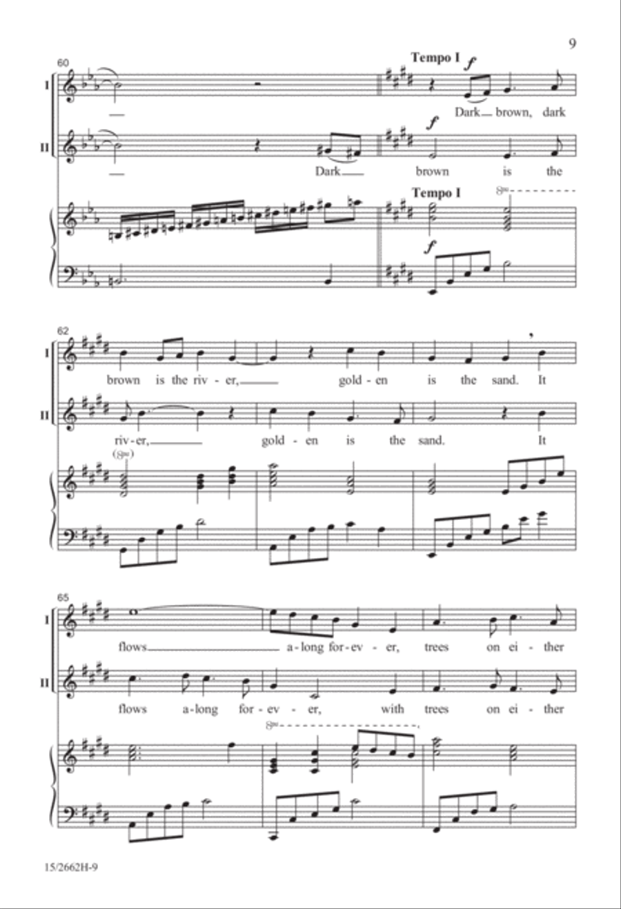 Where Go the Boats? 2-Part scores gallery preview page 10
