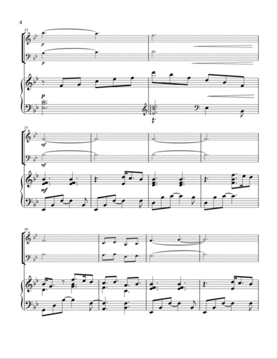 A Thousand Years Piano Trio scores gallery preview page 5