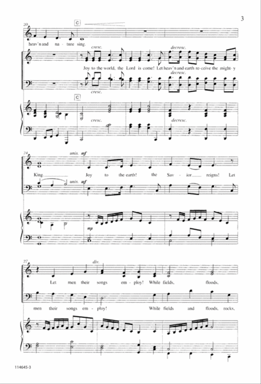 The Newborn King The Newborn King 4-Part scores gallery preview page 11
