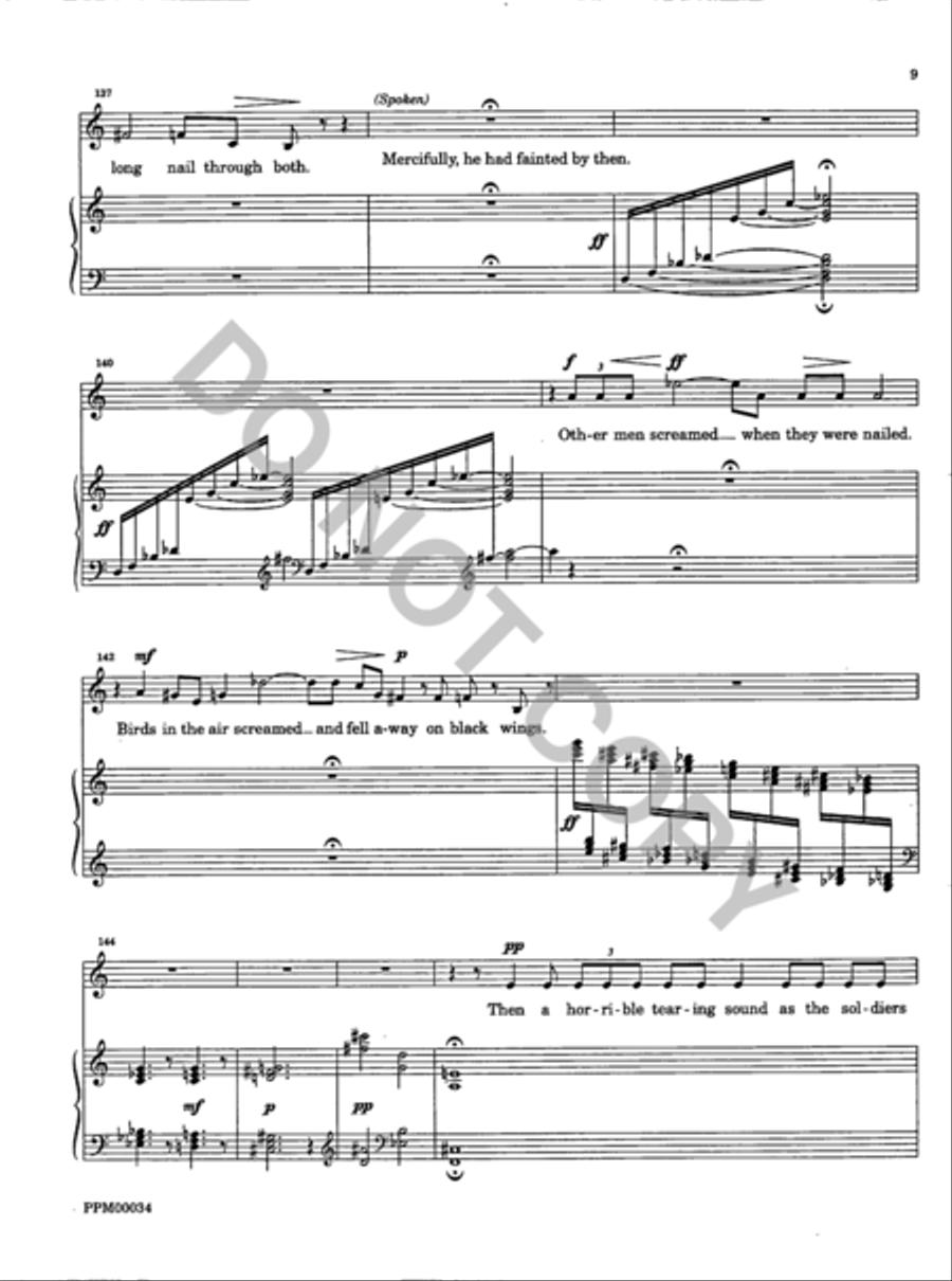 Magdalen at the Tomb Magdalen at the Tomb Choir scores gallery preview page 10