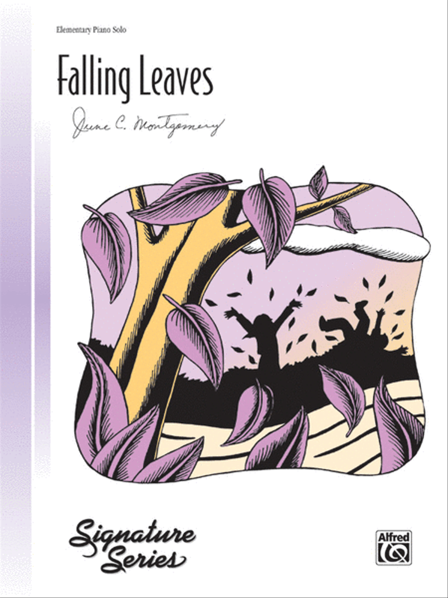 Falling Leaves Easy Piano scores gallery preview page 1