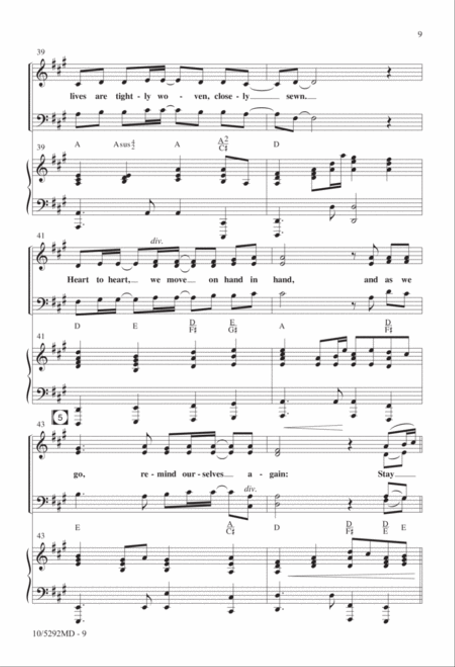 Stay Strong 4-Part scores gallery preview page 8