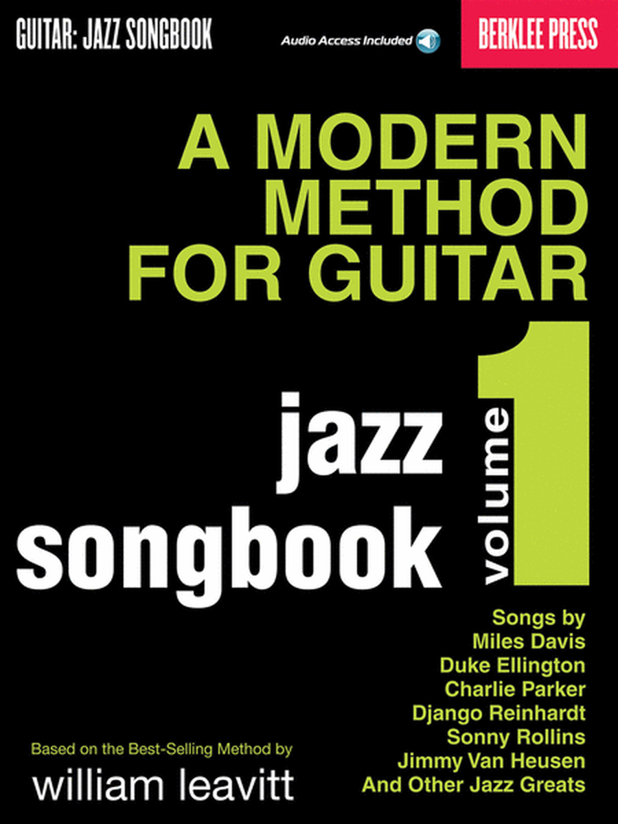 A Modern Method for Guitar – Jazz Songbook, Vol. 1 image number null