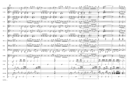 September - Conductor Score (Full Score)