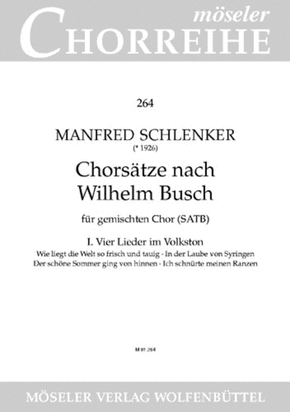 Chorlieder nach Busch Heft 1