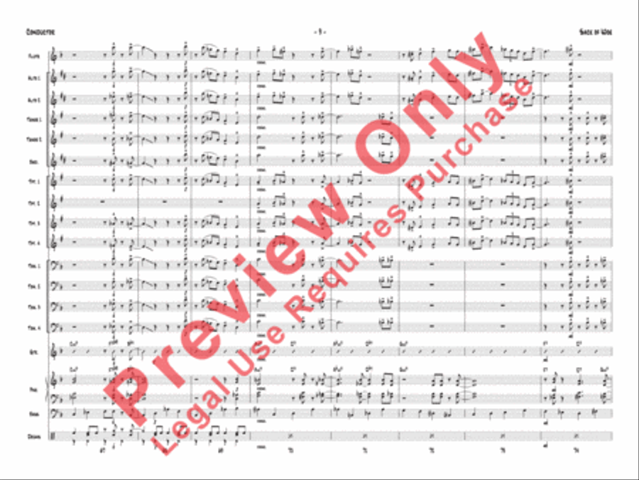 Sack of Woe Sack of Woe Jazz Ensemble scores gallery preview page 12