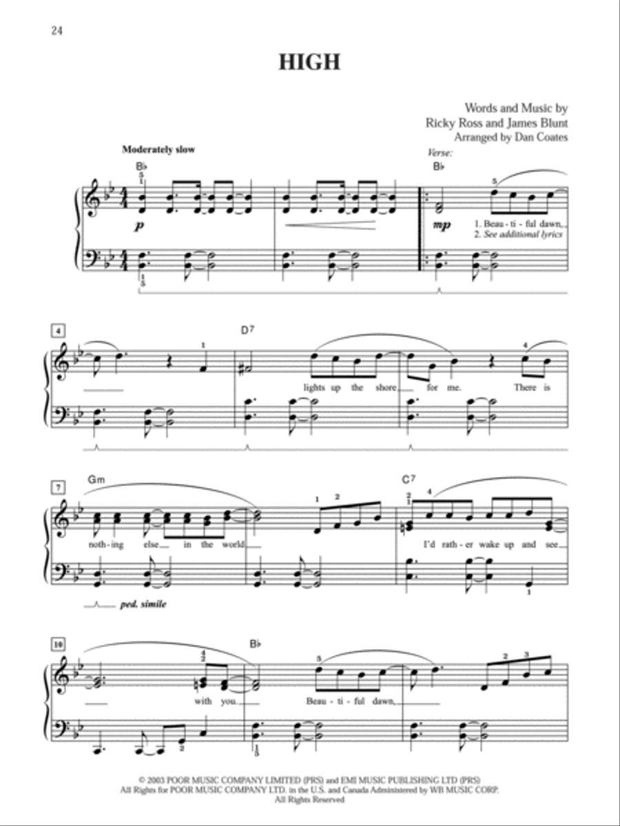 2007 Greatest Pop and Movie Hits Easy Piano scores gallery preview page 3