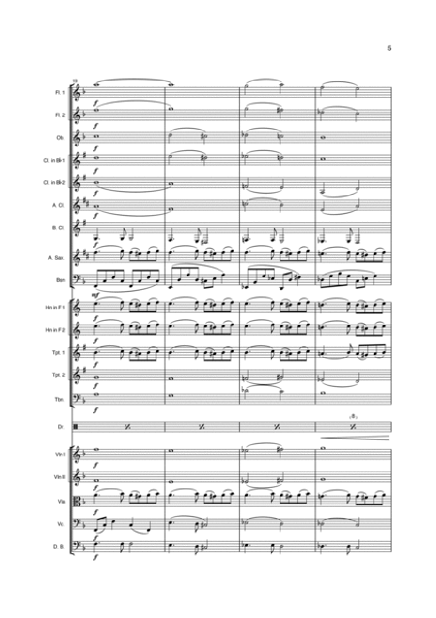 Ben Full Orchestra scores gallery preview page 5