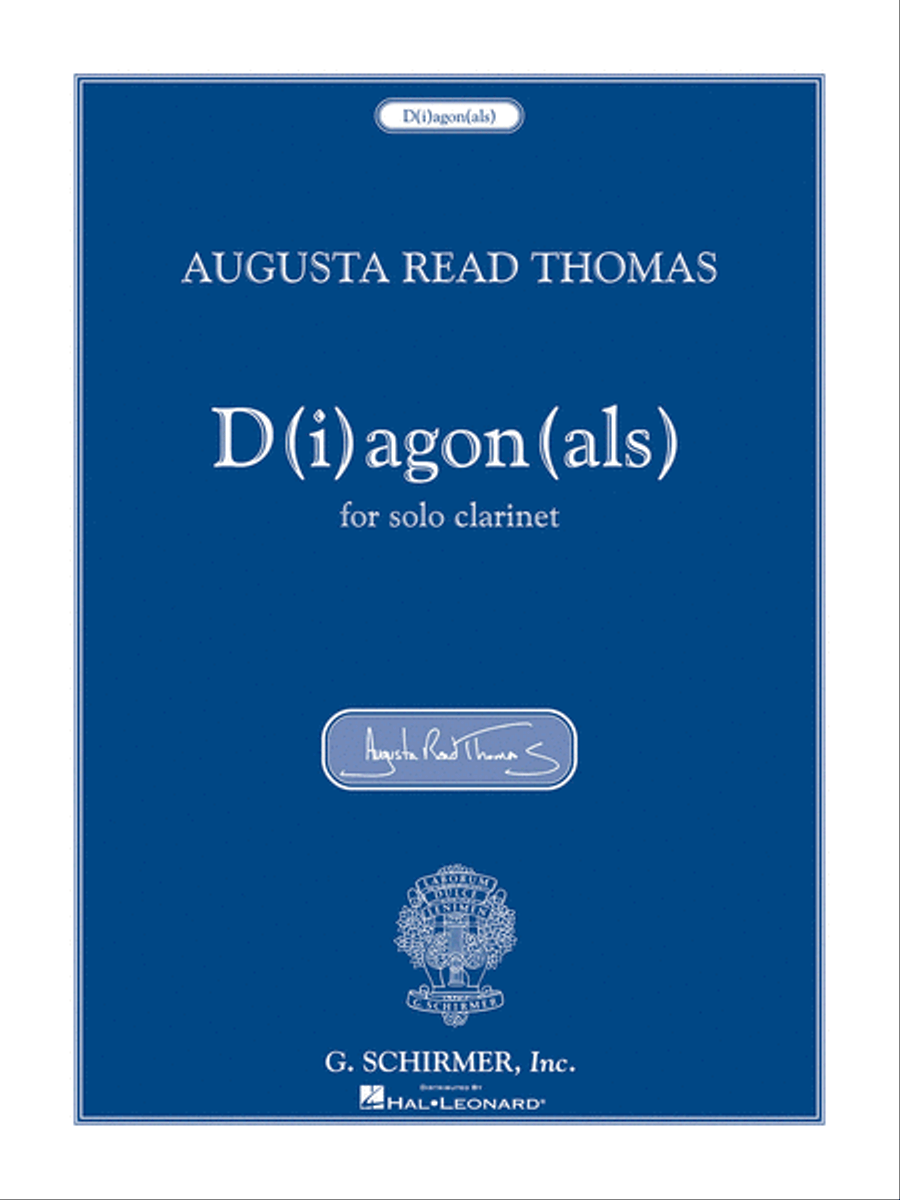 D(i)agon(als) Clarinet Solo scores gallery preview page 1