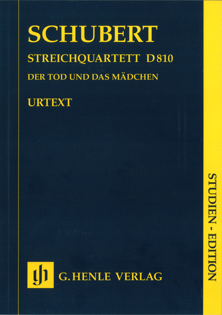 Franz Schubert: String quartet Death and the Maiden D minor D 810