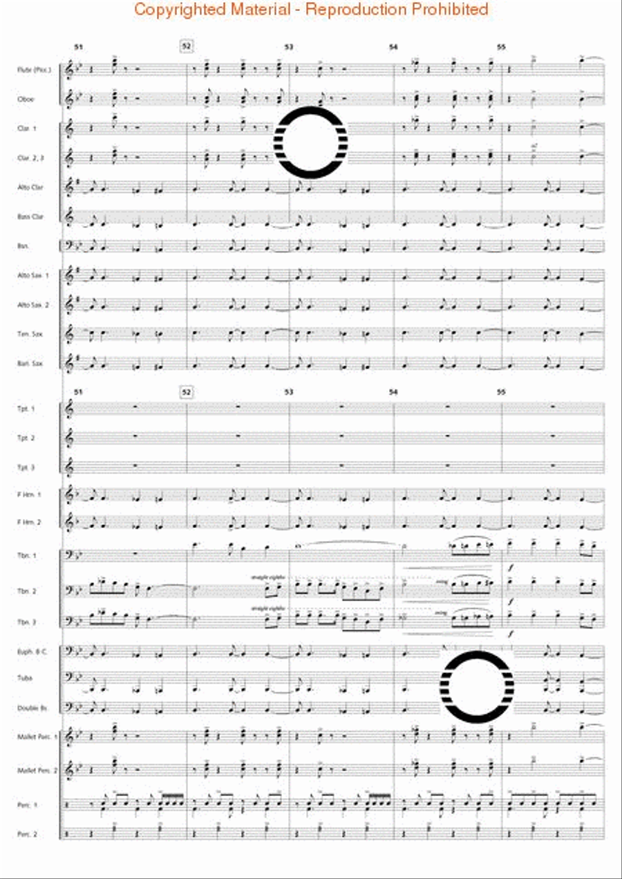 All Aboard! Concert Band scores gallery preview page 12