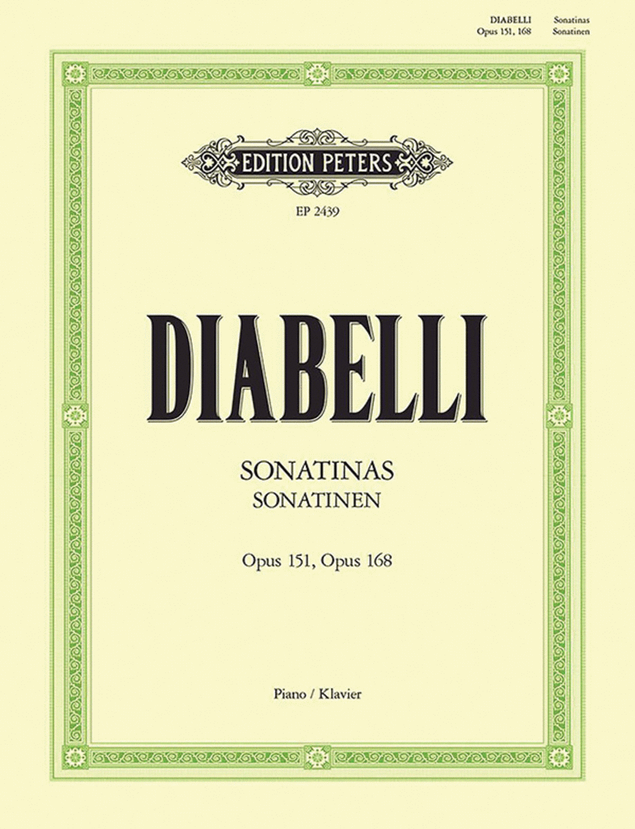 Sonatinas for Piano Sonatinas for Piano Piano scores gallery preview page 1