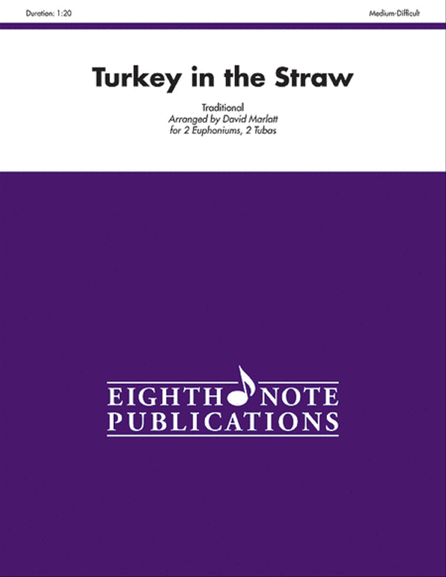 Turkey in the Straw Brass Ensemble scores gallery preview page 1