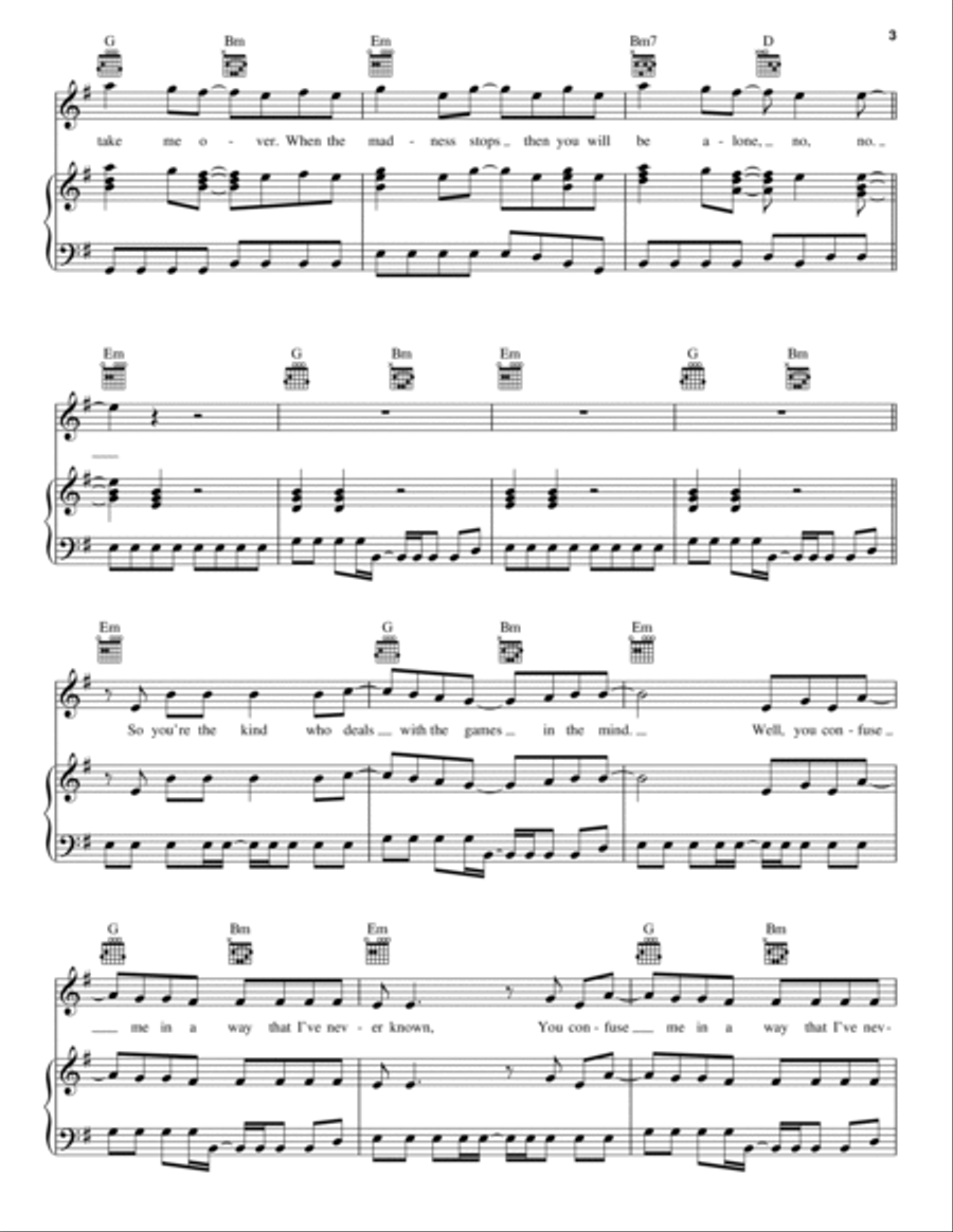 Break Me Shake Me Break Me Shake Me Piano, Vocal, Guitar scores gallery preview page 3