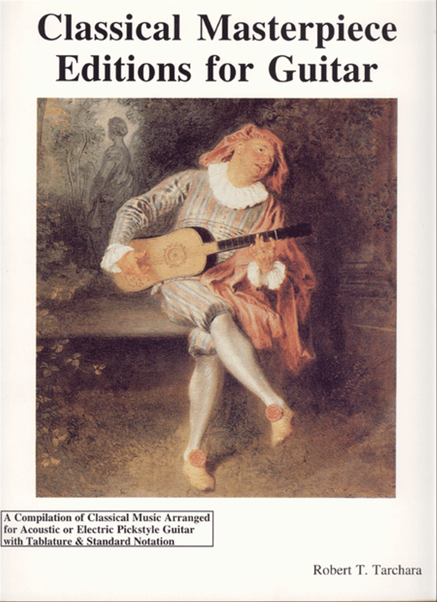 Classical Masterpieces for Guitar Acoustic Guitar scores gallery preview page 1