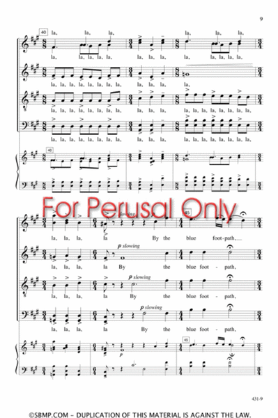 With a Lily in Your Hand - SATB Octavo image number null