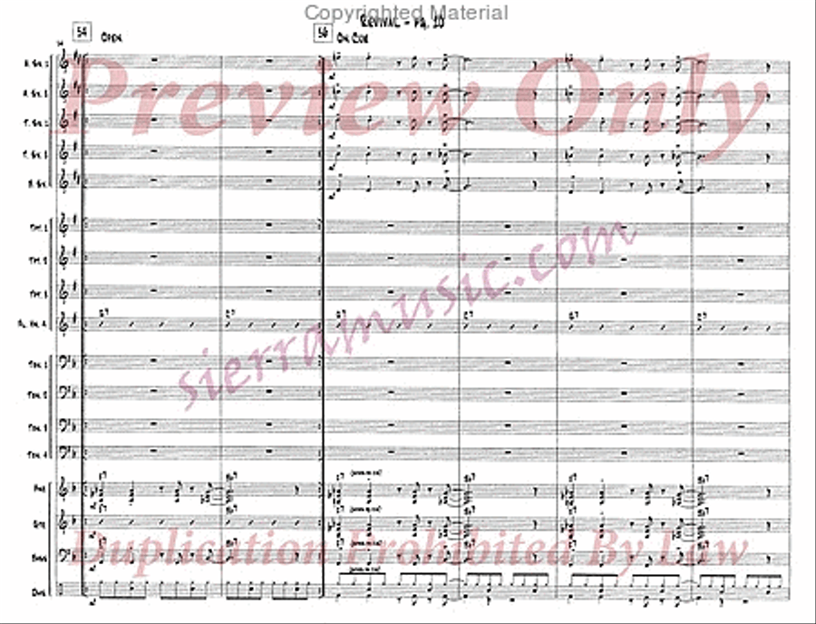 Revival Revival Jazz Ensemble scores gallery preview page 11