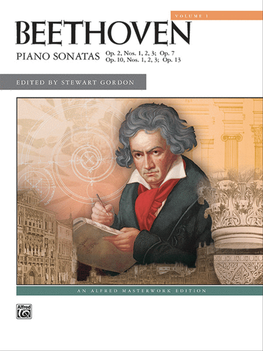 Beethoven -- Piano Sonatas, Volume 1 Piano Solo scores gallery preview page 1