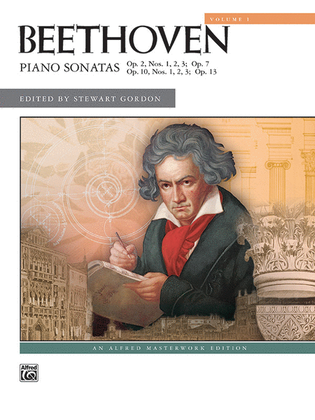 Book cover for Beethoven -- Piano Sonatas, Volume 1