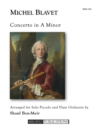 Concerto in A Minor for Solo Piccolo and Flute Orchestra