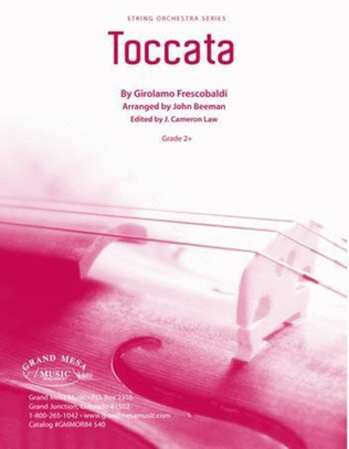 Book cover for Toccata So2 Sc/Pts
