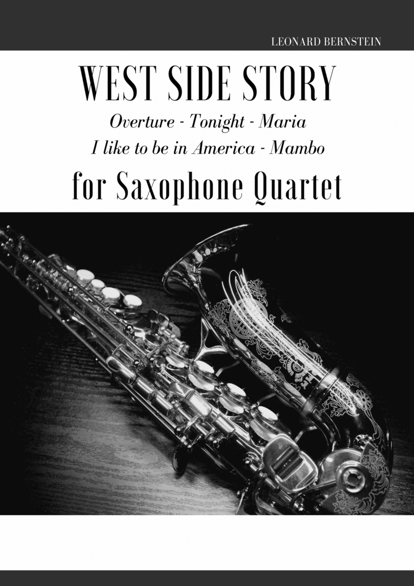 West Side Story for Saxophone Quartet image number null