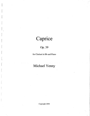 Caprice, op. 39