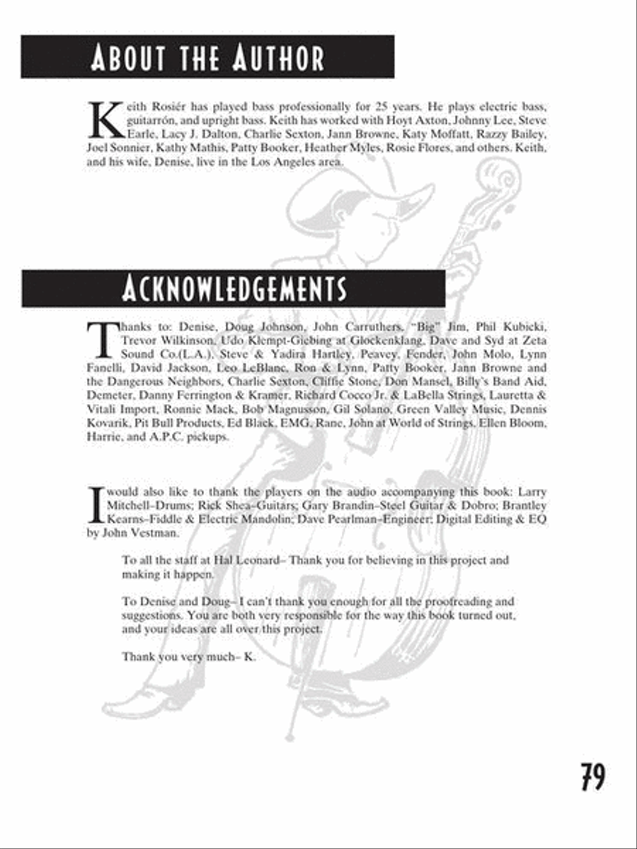The Lost Art of Country Bass Bass Guitar Tablature scores gallery preview page 10