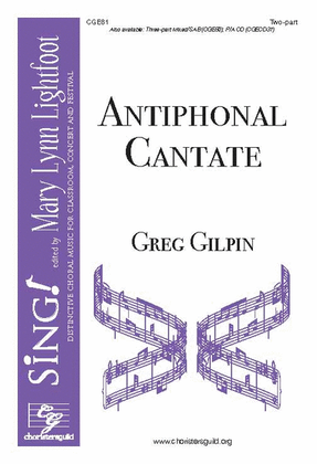 Book cover for Antiphonal Cantate (Two-part)