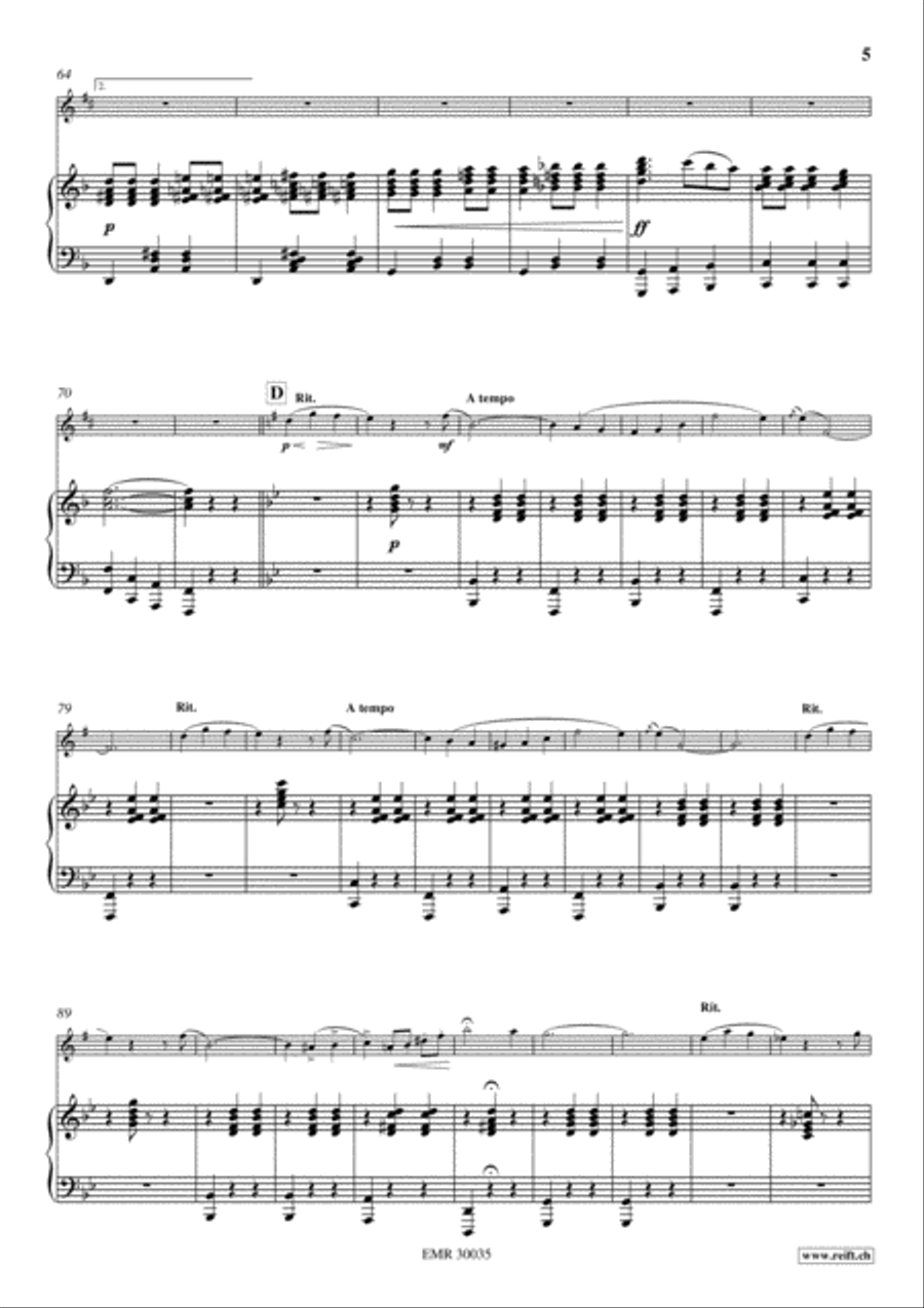 Love's Enchantment Love's Enchantment Alto Saxophone scores gallery preview page 5