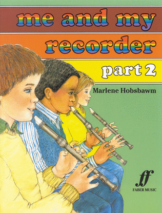 Book cover for Me and My Recorder, Book 2