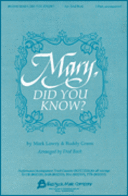 Buddy Green, Mark Lowry: Mary, Did You Know?