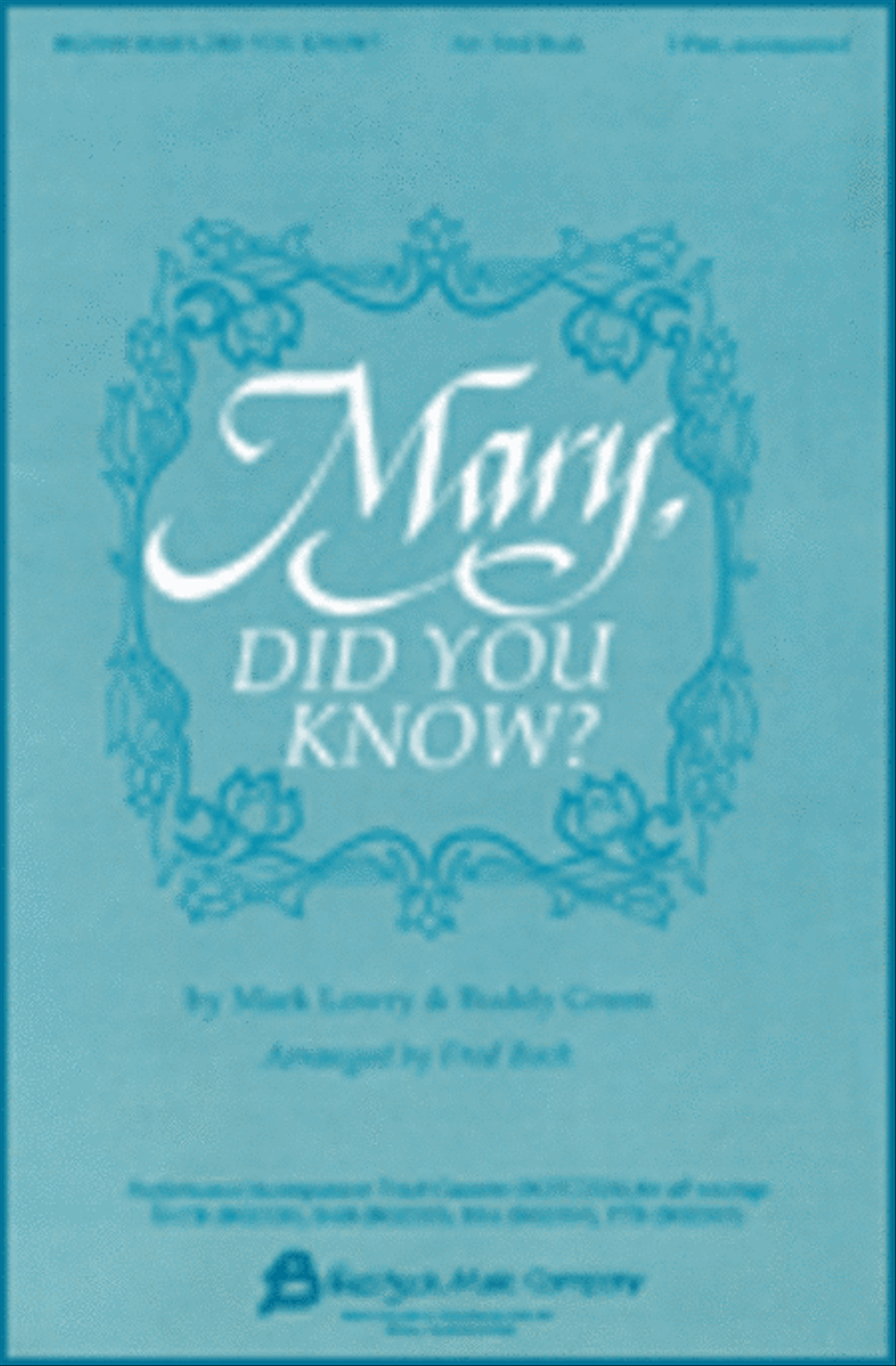 Mary, Did You Know? Mary, Did You Know? 2-Part scores gallery preview page 1