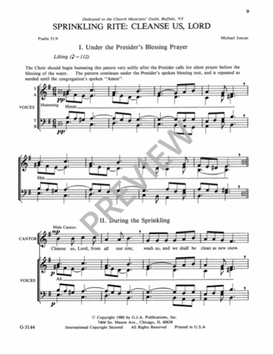 God of Life and of the Living - Music Collection Guitar scores gallery preview page 11