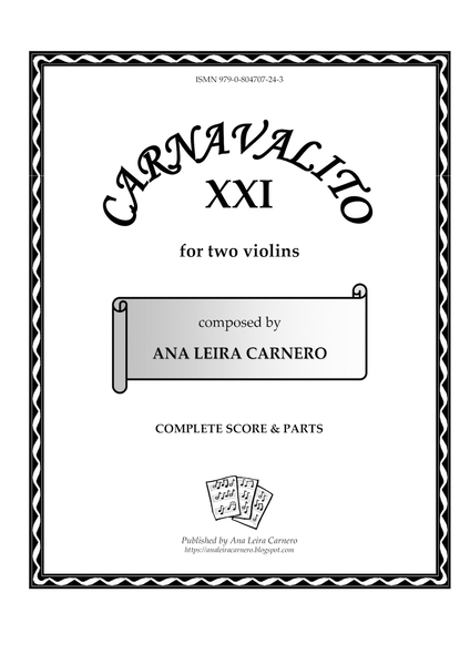 CARNAVALITO XXI for Two Violins image number null