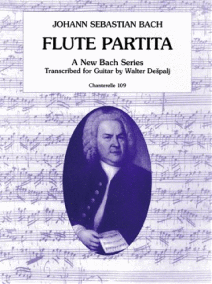 Flute Partita BWV 1013 Flute scores gallery preview page 1