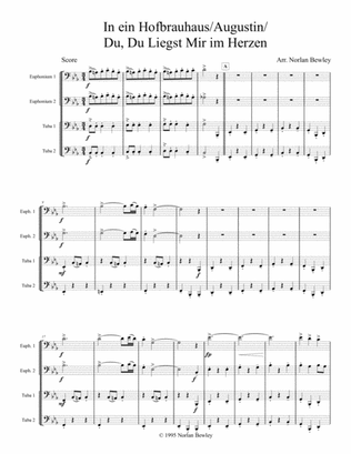 Book cover for Hofbrau Haus Medley - Tuba/Euphonium Quartet