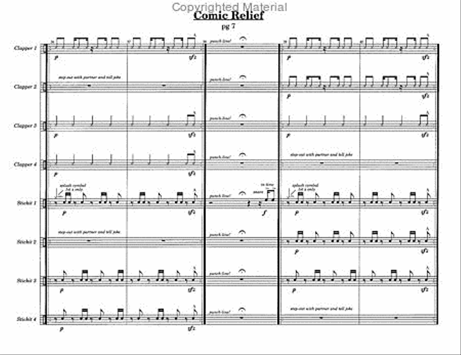 <br>Sheet music extract