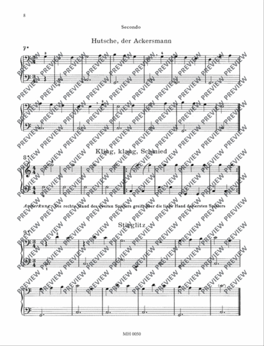 Das innere Hören Piano Solo scores gallery preview page 9