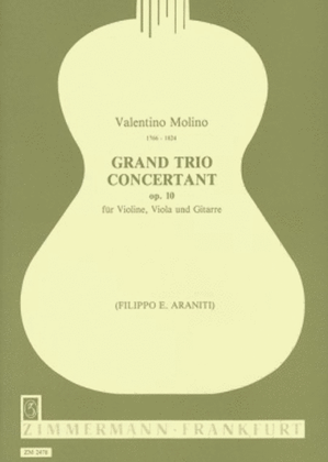 Grand Trio concertant Op. 10