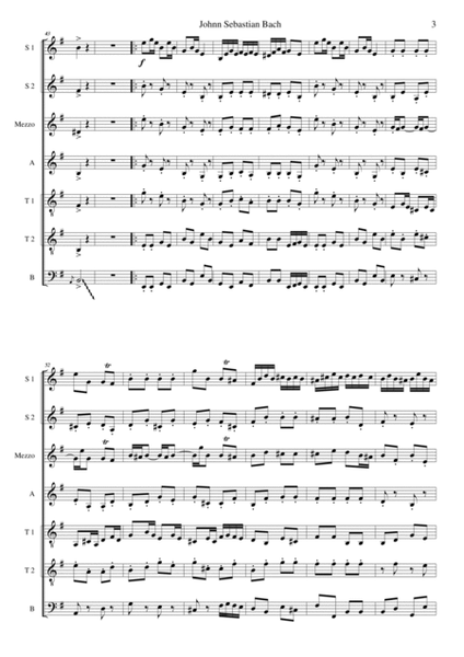 Badinerie from orchestral suite No.2 in B minor
