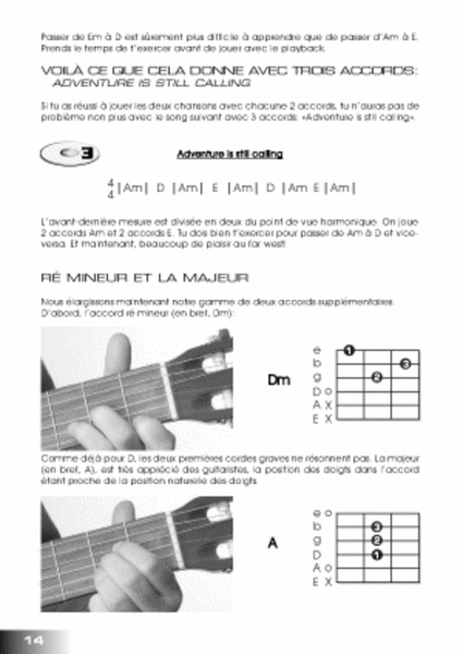 Acoustic Guitar Basics, French Edition