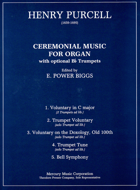 Henry Purcell: Ceremonial Music For Organ